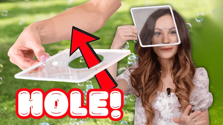 Hole in a Bubble Trick - Emily's Science Lab