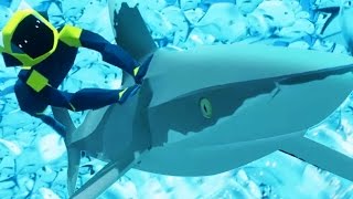 RIDING A SHARK THROUGH A FISH TORNADO  ABZU Gameplay Part 2 | Pungence