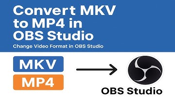 Convert MKV to MP4 in OBS Studio | Change Video Format in OBS Studio
