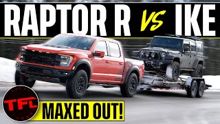 I Max Out the New 2023 Ford F150 Raptor R on the World's Toughest Towing Test & This Is the Result