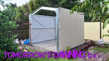 Stratco shed and drainage - PJs Carpentry - Builder