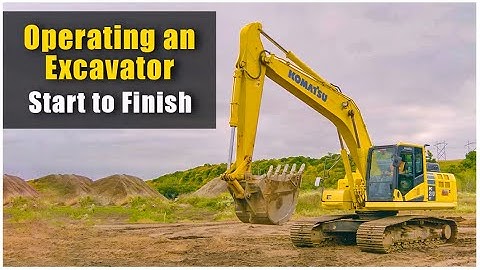 How to Operate an Excavator (2019): Pre-Op to Shut Down | Heavy Equipment Training