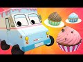 Tiny Town-Cupcakes et sorcières-Apprendre avec Tiny trucks 👶 🚚 Dessin animé éducatif pour enfants