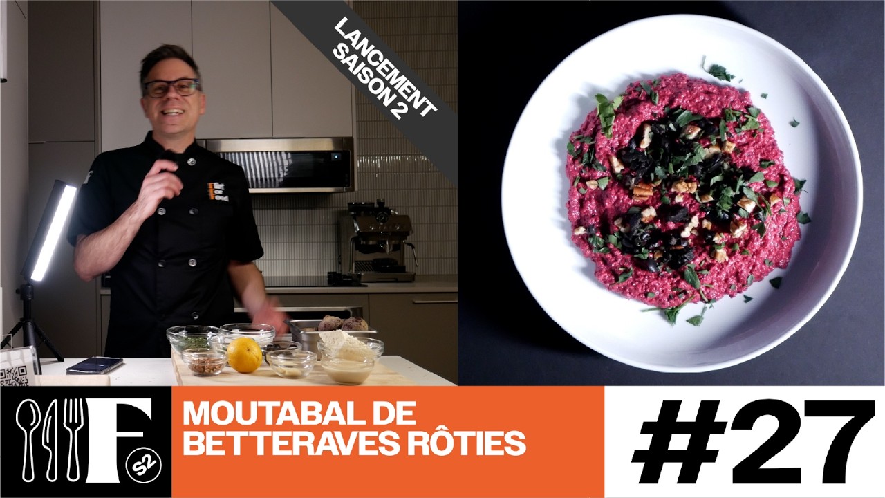 Ép. 27: Moutabal de betteraves rôties 🔥 | Laisser entrer 🫶🏻 le Levant en vous