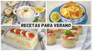 RECETAS PARA VERANO | Recetas perfectas para llevar mejor el calor