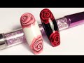 Как Рисовать Розу на ногтях пошагово Nail Art Flower Design How to Paint Rose on nails