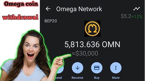 Omega Network Withdraw Wallet।Omega Coin Withdraw Address। Omega Coin KYC Process।Omega Network
