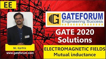 GATE 2020 Video Solutions I Electrical Engineering I Electromagnetic Fields I Q 44