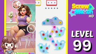 Screw Match Level 99 Solution Walkthrough