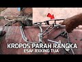 Kropos Parah Rangka ESAF Rxking Tua Dibikin Baru !! 🔥