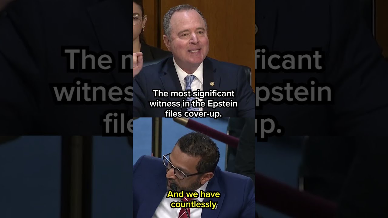 FBI Dir Patel Clashes With Sen Schiff Call Him A Political Buffoon 