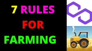 🚀RULES TO FARMING 🚀 Dont miss these..... screenshot 2
