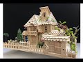 Building Popsicle Stick Mansion/Popsicle Stick Villa