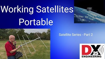 Working Ham Radio Satellites with a Portable Handheld Yagi Antenna