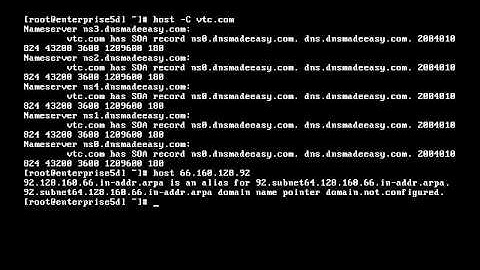 04 Exploring DNS with the host Command