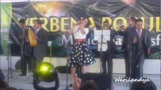 Video thumbnail of "Besame por Favor- Maria Fernanda y la Sonora Santanera (Iztapalapa 29-04-12)"