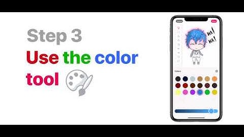 ChibiStudio: How to change colors