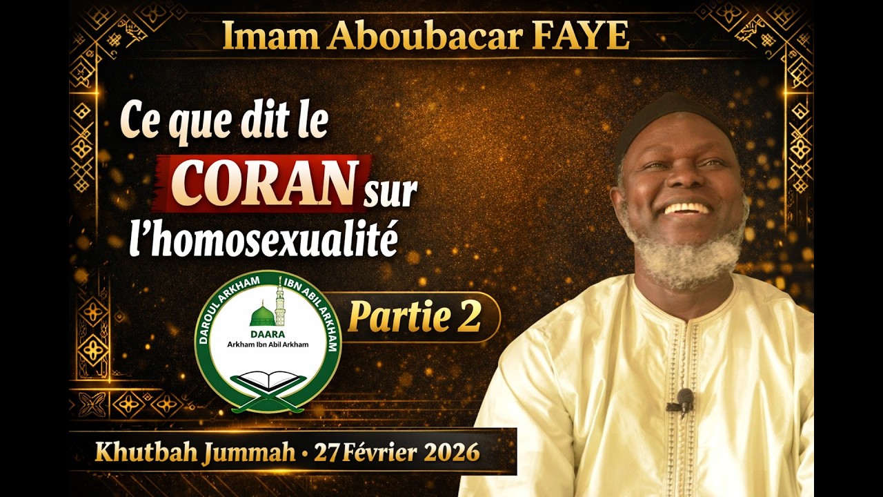 🕌 Khutbah : ⚠️Allah a détruit un peuple à cause de l'homosexualité - La version du Quran - Partie 02