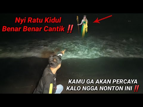 WUJUD NYATA NYI RATU KIDUL BENAR BENAR CANTIK DI PANTAI SELATAN