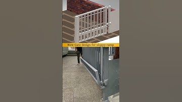 New Gate Design for Sloppy Ramp 😍✅ #caddesign #solidworks #newdesign #trending #gatedesign #civil