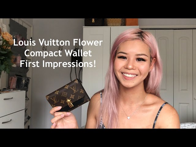 Louis Vuitton Flower Compact Wallet First Impressions and Review! 