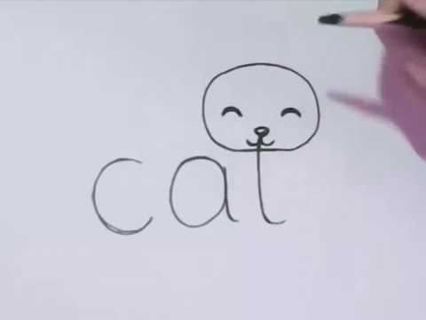 learning-drawing-cat-step-by-step-|-ازاي-ترسم-قطة-خطوة-بخطوة