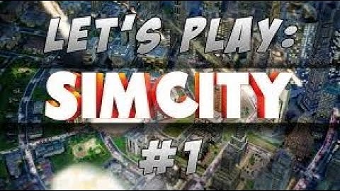 Simcity Trade Depot Overview - Old Video