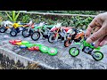 Dirt Bike Finger | Riding Motor KTM Super Duke &amp; KTM 450 SX-F | Merakit Sparepart Motor Trail Mainan