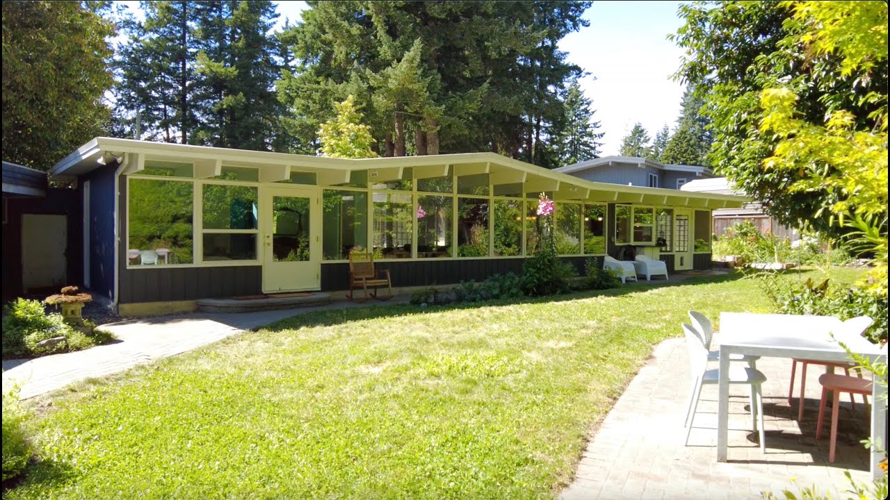 Mid Century Modern Post and Beam Home for Sale in Sunshine Hills Woods - 6598 ALBION WAY DELTA