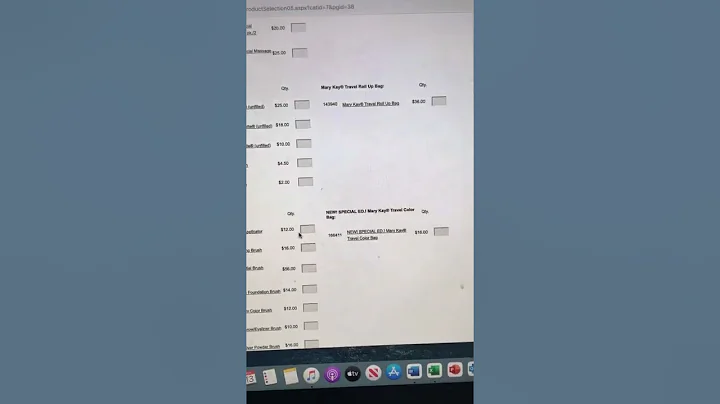 Placing a wholesale order