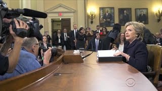 Clinton returns to campaign after FBI questioning