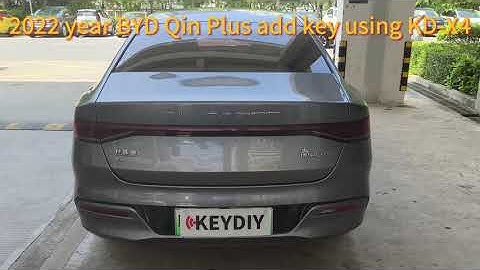 KEYDIY KD-X4 | Add a Key for 2022 year BYD Qin plus EV