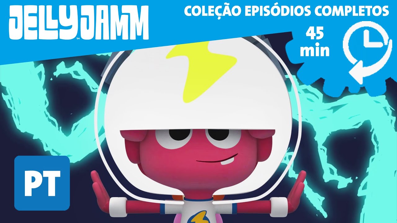 Jelly Jamm. Coleção Ep33 - 36. Desenhos animados em português completos.