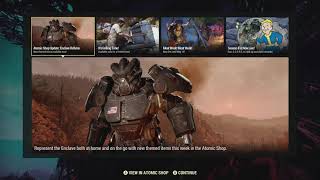 Fallout 76 - Atomic Shop Items - 26 Apr 2022 - Matte Black Equalizer PA Paint screenshot 5