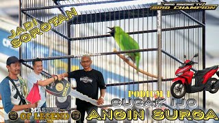 Download lagu JADI SOROTAN ‼️ CUCAK IJO ANGIN SURGA BAWA PULANG 1 UNIT MOTOR BARU MASTER OF LEGEND MASTERPIECE