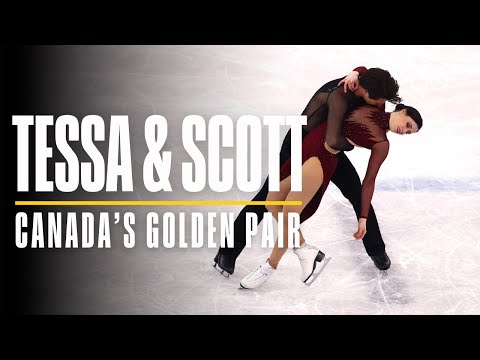 🇨🇦 Canada's golden figure skating pair Tessa & Scott!🪄⛸️
