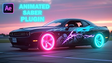 Animated Saber Outline in After Effects – Easy & Epic VFX  Free Plugin Tutorial