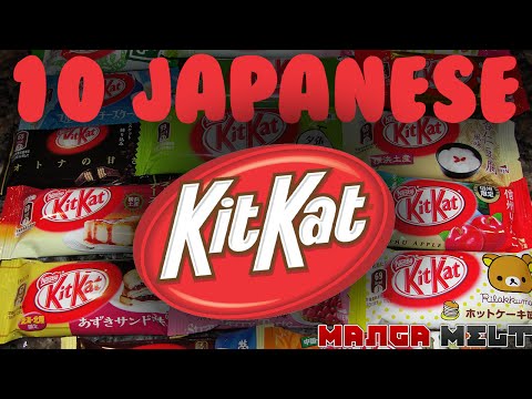 Japanese Kit-Kat Taste Test : MANGA MELT Ep.29