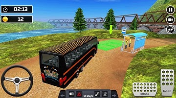 Offroad Bus Simulator Bus Game - Gameplay Walkthrough Part 4 - Android GamePlay