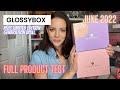 GLOSSYBOX UK JUNE &amp; GENERATION BOX  22 | Full Product Test &amp; Contents review for over 40s