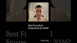 Front-end framework 2026
