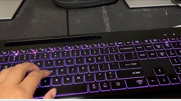 SABLUTE Wireless Backlit Keyboard Review