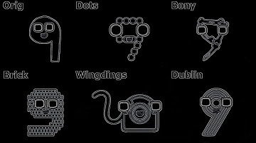 ALL Different Fonts but Number Lore But Alphabet Lore But Vocoded to Miss the Range