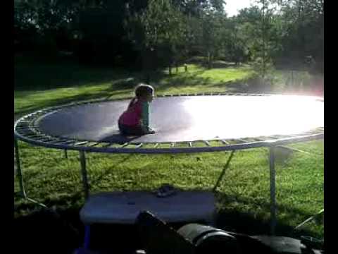 Ginger on Trampoline - YouTube