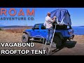 Roam Adventure Co. The Vagabond Tent and Annex Set Up Jeep JT | Northridge4x4