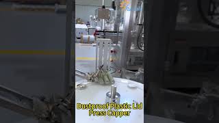 Famous How the Automatic Dustproof Plastic Lid Press Capping Machine Works: A Detailed Overview and Demo Profile