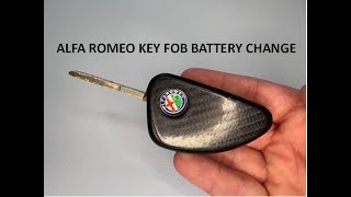 Alfa Romeo 147 156 166 Spider GT Key fob Battery replacement by SC Spares 87 views 2 months ago 2 minutes, 4 seconds