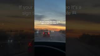 Beautiful sunset on a Sunday ☀️ #christian #jesus