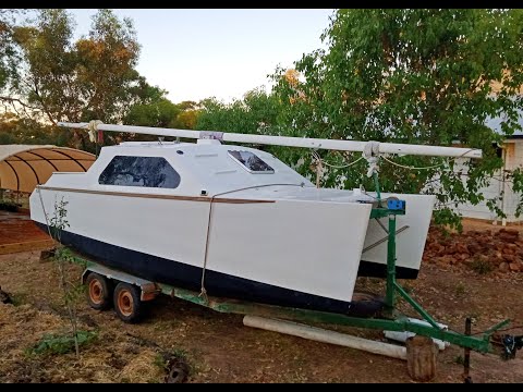 sailing catamaran trailer