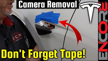 How To Remove Tesla Cameras - Model 3 Y X